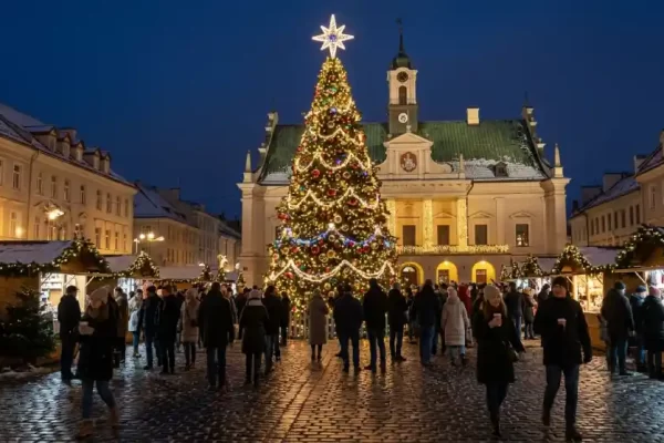 kalėdos rotušės aikštėje