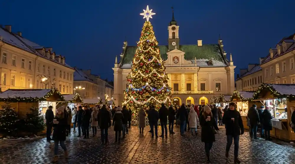 kalėdos rotušės aikštėje