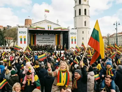 kovo 11 švenčiama nepriklausomybės atkūrimo diena