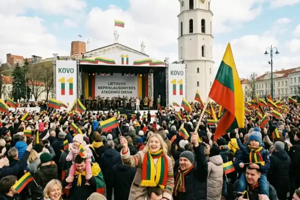 kovo 11 švenčiama nepriklausomybės atkūrimo diena