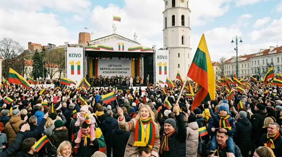 kovo 11 švenčiama nepriklausomybės atkūrimo diena