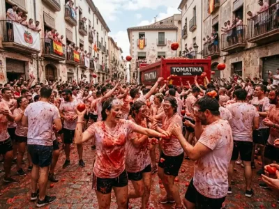 pomidoų mūšis ispanijoje