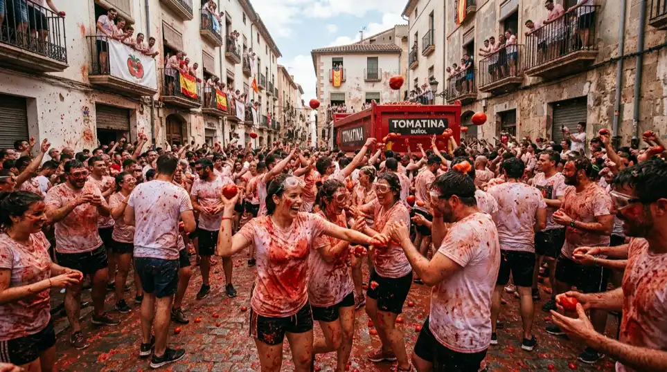 pomidoų mūšis ispanijoje