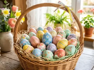 velykos reprezentuojamos margučiais